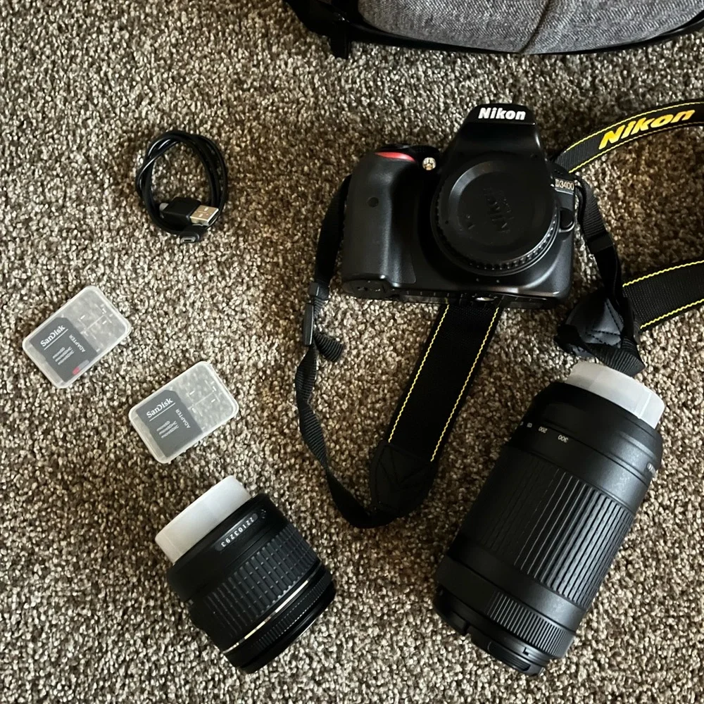 Nikon D3400 DSLR megapixel camera